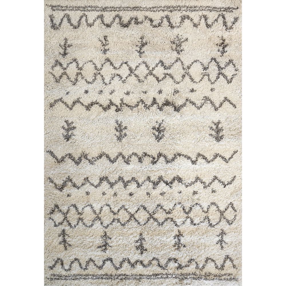 Dynamic Rugs 5086-109 Abyss 5X7 Rectangle Rug in Ivory/Grey